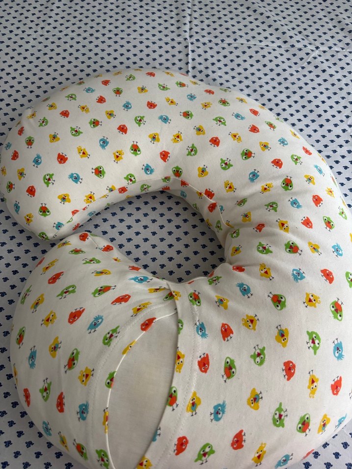 Renkli Desenli Emzirme ve Hamilelik Yastığı - Görsel 2