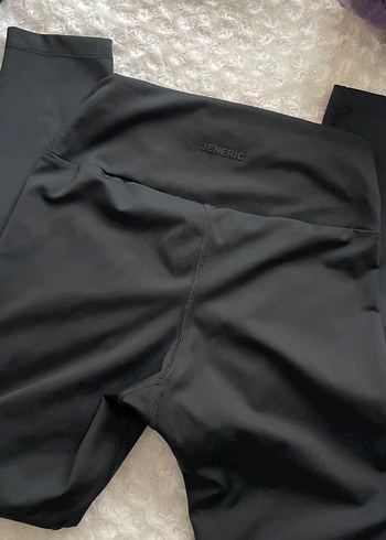 Jeneric Siyah Kadın Spor Tayt - Görsel 3