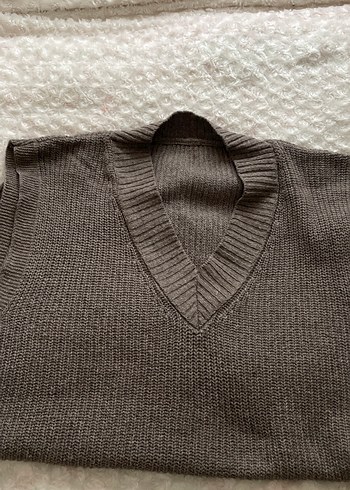 Kadın Süveter elbise şeklinde tayt üstü kulanabilirsiniz - Görsel 2