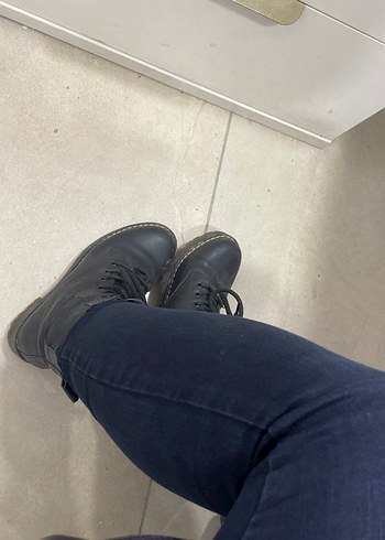 Siyah Bağcıklı Stiletto Topuklu Gotik Bot - Görsel 3