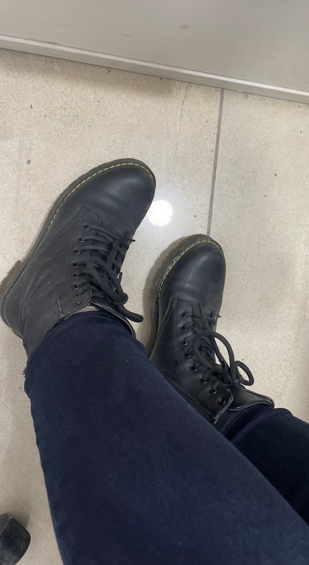 Siyah Bağcıklı Stiletto Topuklu Gotik Bot - Görsel 4