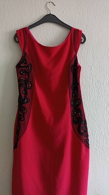 36 Beden Mini davet elbisesi 