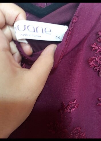 44 Beden bordo Renk Abiye