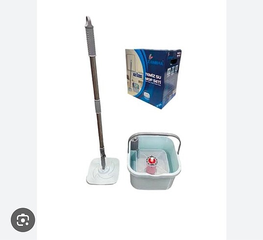 Zambak temiz su ayıran mop