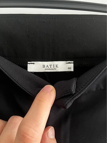 Batik Batik kumaş pantolon