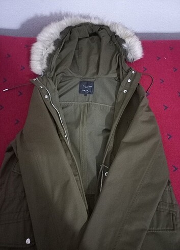 xs Beden haki Renk ZARA 2'li Mont