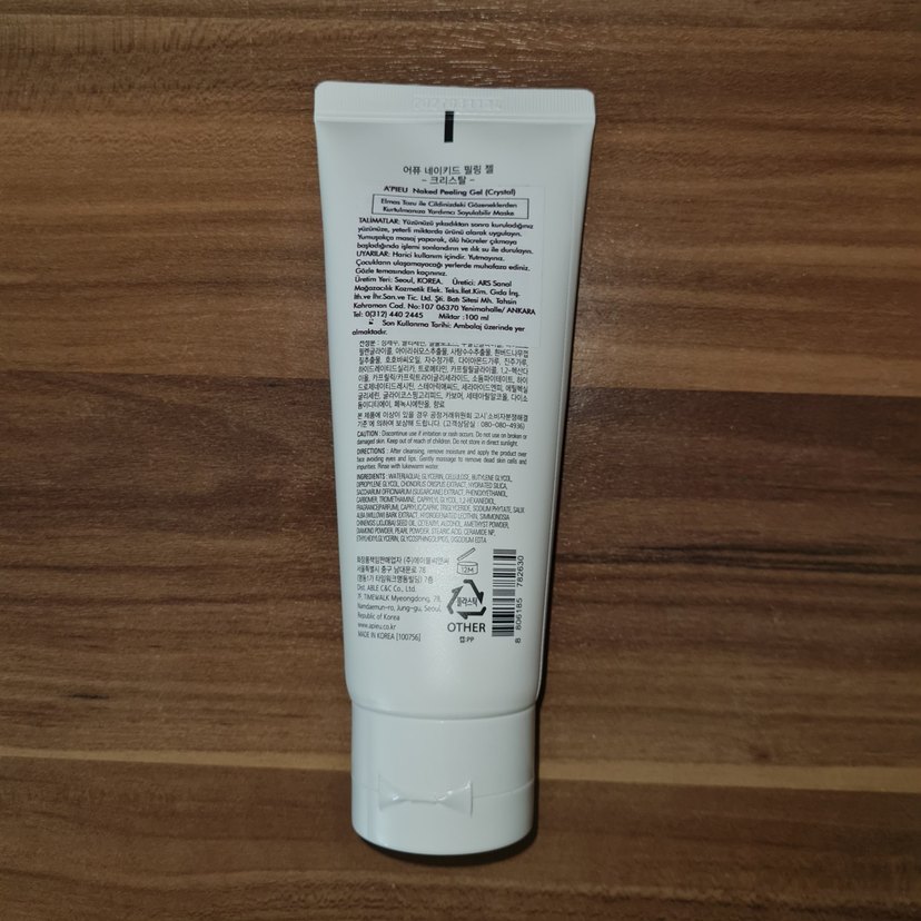 A'pieu NAKED Crystal Peeling Jeli 100 ml - Görsel 2