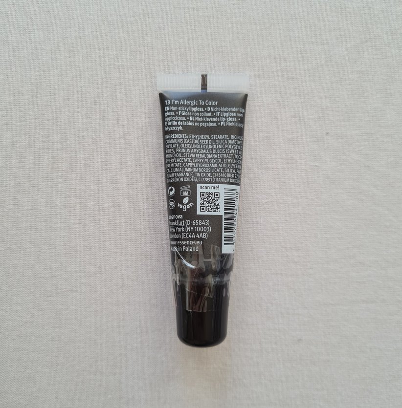 Essence Juicy Bomb Siyah Gloss - Görsel 2