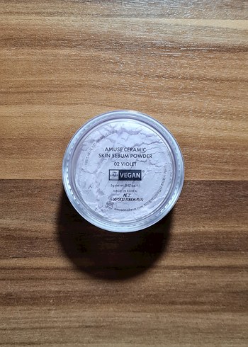 Amuse Ceramic Skin Sebum Powder 5gr #02Violet - Görsel 3