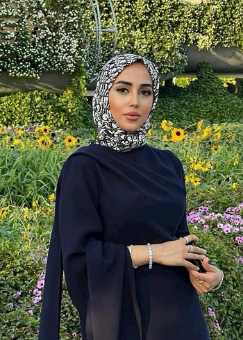 Şal Detaylı Elbise - Görsel 2