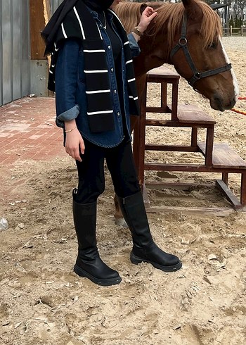 38 Beden Düğmeli Mavi Kadın Denim Ceket