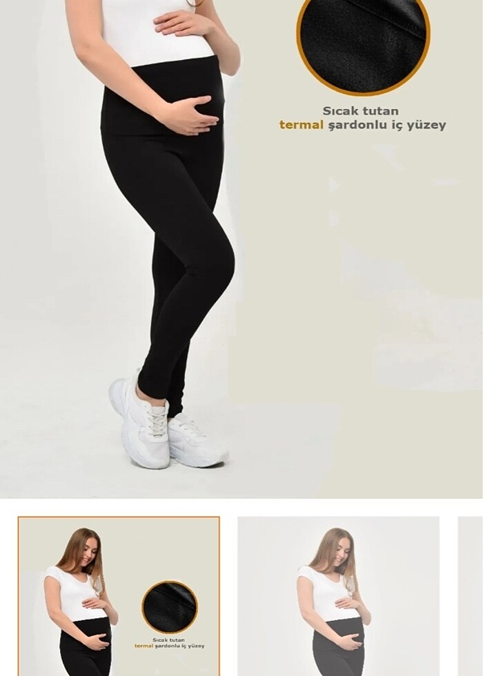 Hamile termal tayt 42 44 beden - Görsel 3