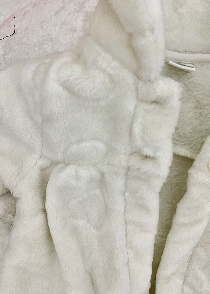 LCW kız bebek  peluş mont 6 - 9 ay - Görsel 4