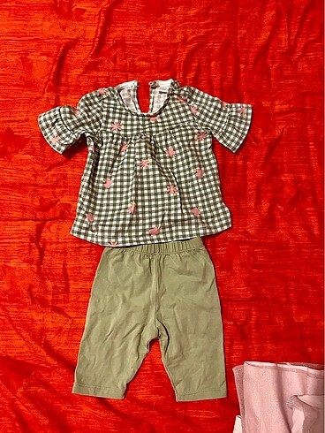 LC Waikiki LCW bebek takım 3 6 ay bilete giyildi tertemiz