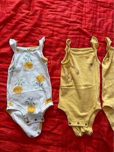 Carters Carters bebek askılı çıtçıtlı body 6 ay