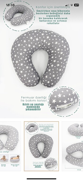 Bebek emzirme yastığı sayılı kullanıldı - Görsel 5