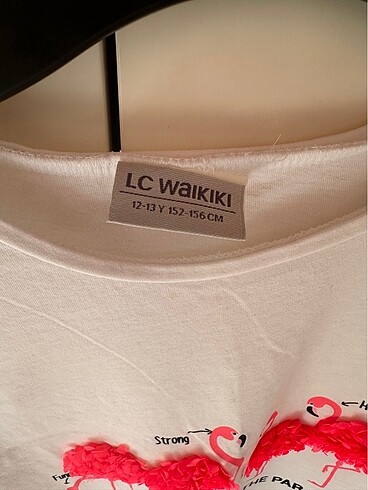 LC Waikiki Kız çocuk beyaz t-shirt