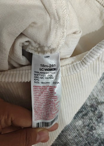 18-24 Ay Beden Kız Çocuk Pamuklu Askılı Elbise