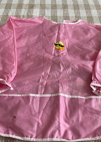 Pembe Bebek Önlüğü Uzun Kollu - Görsel 2