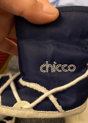 Chicco Mavi Kürklü Nakışlı Erkek Bebek Botu - Görsel 7