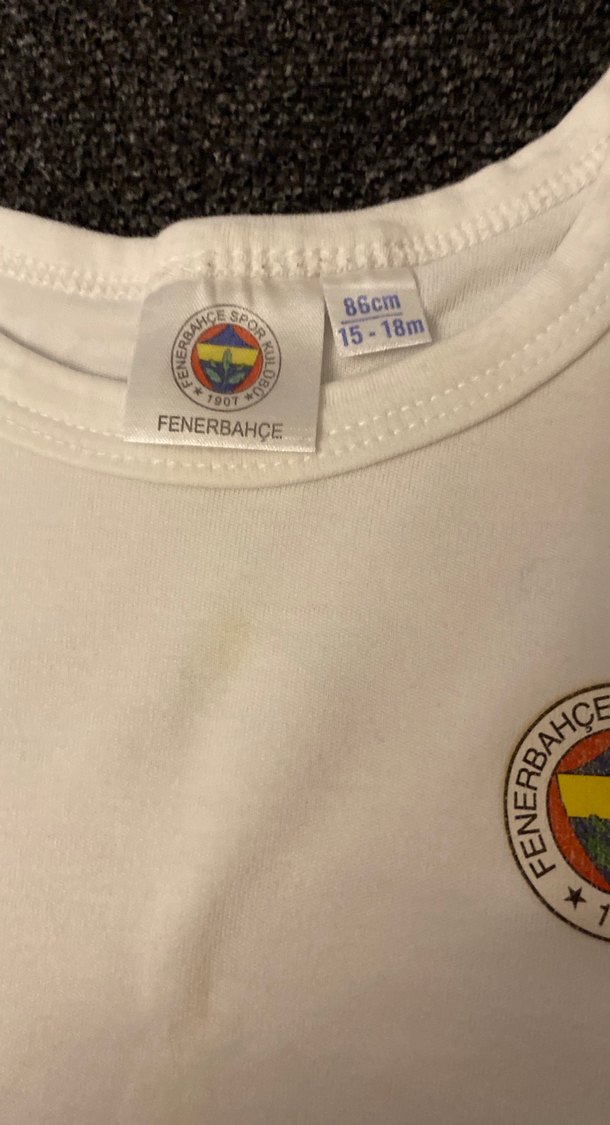 Sarı Uzun Kollu Bebek Body orijinal taraftar ürünleri - Görsel 5