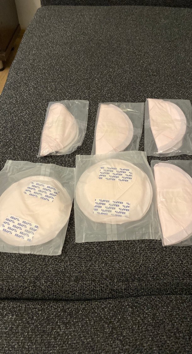 Beyaz Emzirme Göğüs Pedi Seti - Görsel 2