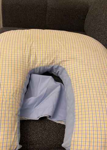 Gri Emzirme ve Hamile Yastığı bazı yerlerde lekeler var - Görsel 4