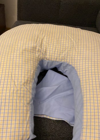 Gri Emzirme ve Hamile Yastığı bazı yerlerde lekeler var - Görsel 6