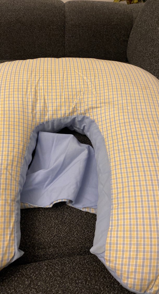 Gri Emzirme ve Hamile Yastığı bazı yerlerde lekeler var - Görsel 5