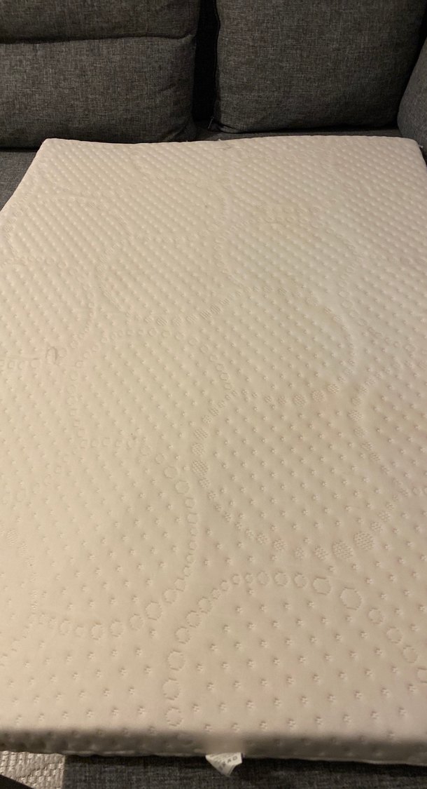 Bej Renkli Düz Yatak bebek yatağı viskon  pamuk kumaştır - Görsel 2