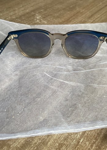 Şeffaf Çerçeveli Mavi Gri cocuk Güneş Gözlüğü - Görsel 3