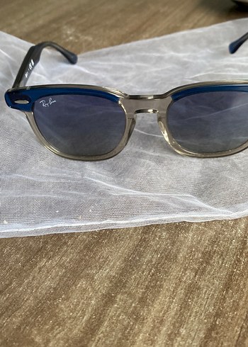 Şeffaf Çerçeveli Mavi Gri cocuk Güneş Gözlüğü - Görsel 2