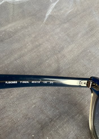 Şeffaf Çerçeveli Mavi Gri cocuk Güneş Gözlüğü - Görsel 5