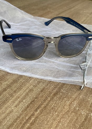 Şeffaf Çerçeveli Mavi Gri cocuk Güneş Gözlüğü - Görsel 9