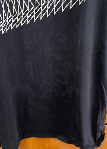 Siyah Baskılı Erkek Tişörtu - Görsel 5