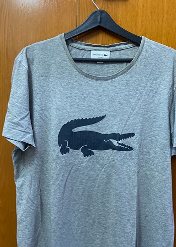 Lacoste Gri Kısa Kollu Tişört - Görsel 2