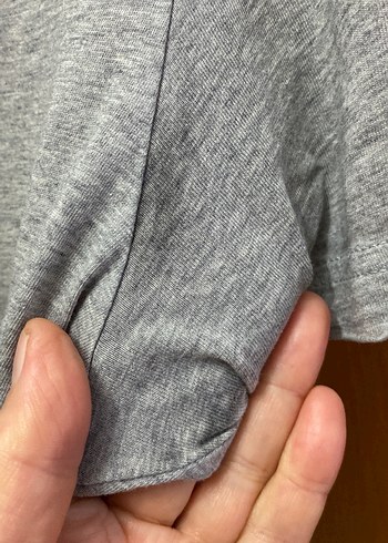 Lacoste Gri Kısa Kollu Tişört - Görsel 4