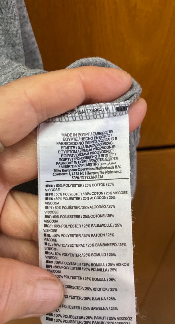 Gri Nike Baskılı Kısa Kollu Tişört - Görsel 3