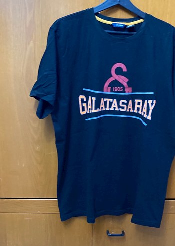 Galatasaray Baskılı Erkek Tişört Siyah - Görsel 3