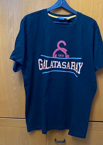 Galatasaray Baskılı Erkek Tişört Siyah - Görsel 2
