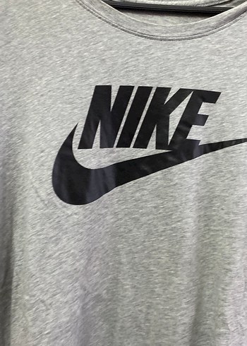 Nikenin erkek tişörtü Lbeden gri - Görsel 4