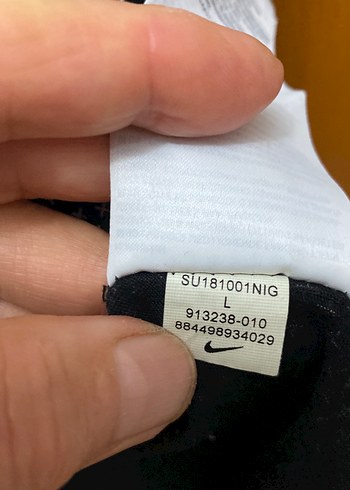 Nike Siyah Baskılı Erkek Spor Tişörtü - Görsel 7