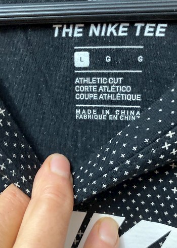 Nike Siyah Baskılı Erkek Spor Tişörtü - Görsel 4