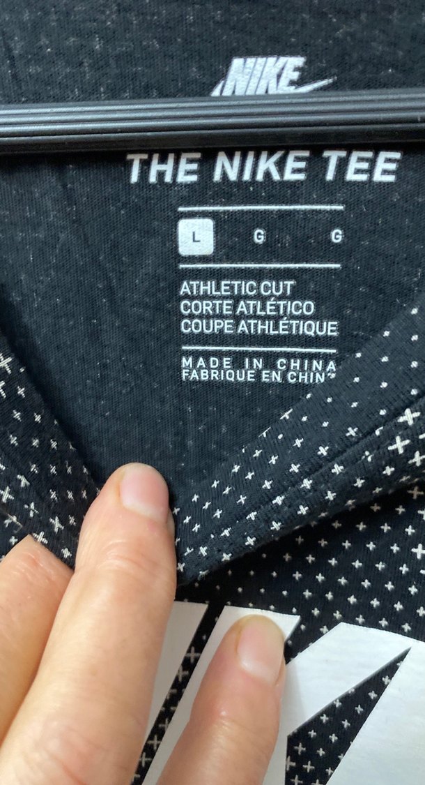 Nike Siyah Baskılı Erkek Spor Tişörtü - Görsel 4