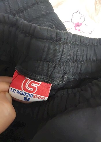 Siyah Kışlık Alt Eşofman S Beden - Görsel 7