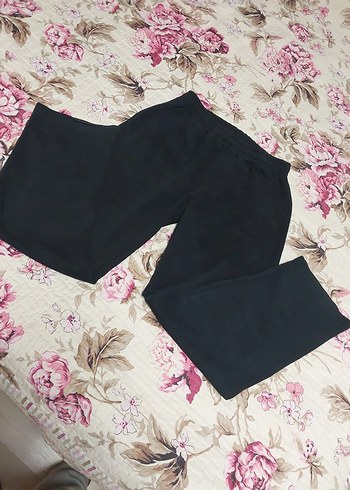 Siyah Kışlık Alt Eşofman S Beden - Görsel 3