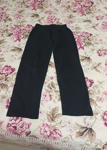 Siyah Kışlık Alt Eşofman S Beden - Görsel 6