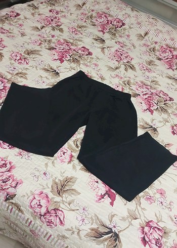 Siyah Kışlık Alt Eşofman S Beden - Görsel 8