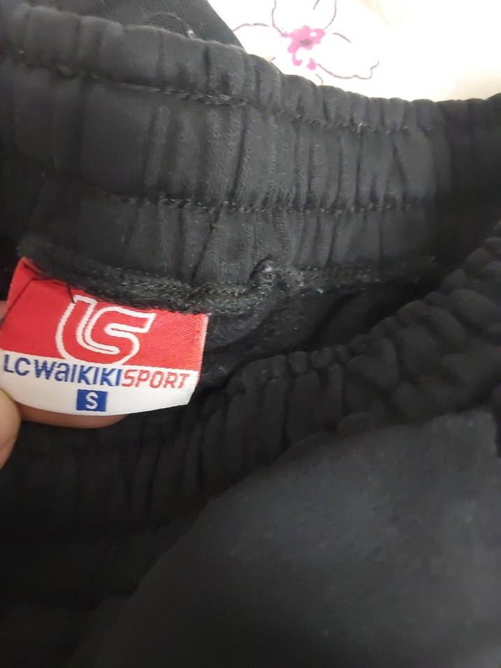 Siyah Kışlık Alt Eşofman S Beden - Görsel 5