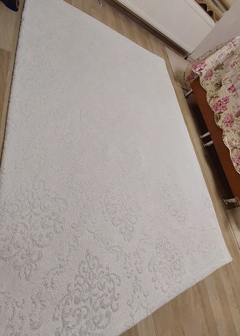 Krem Rengi Welsoft Halı Kılıfı 160×230 cm - Görsel 3